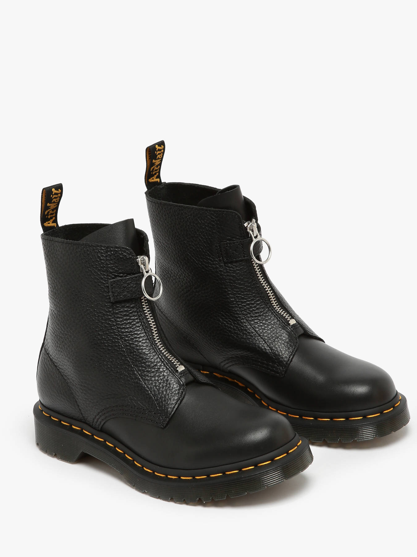 Bottines 1460 Pascal Front Zip en cuir DR MARTENS