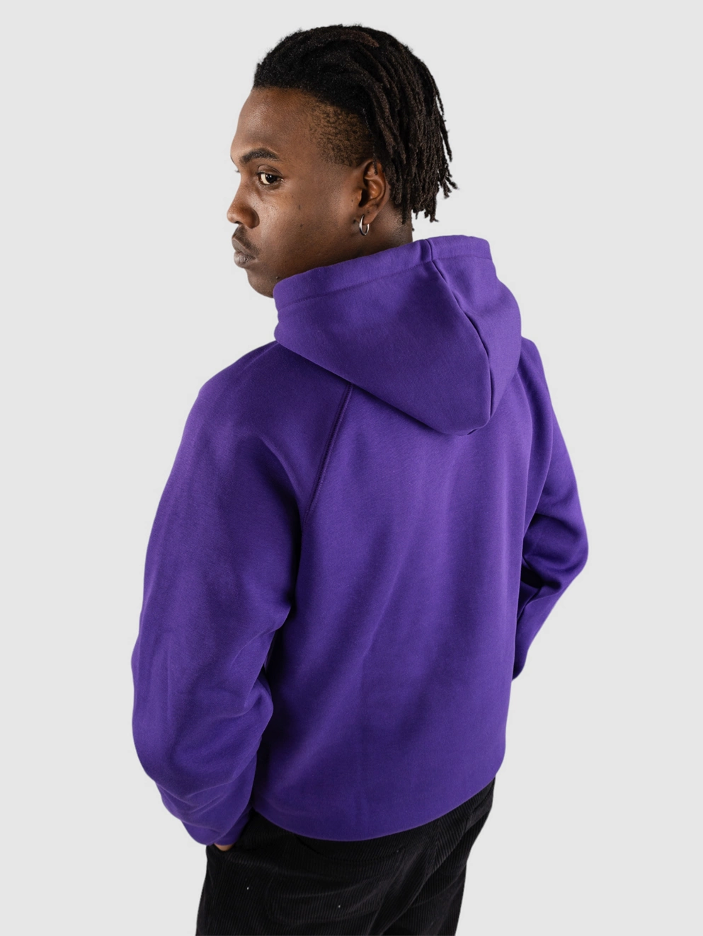 Carhartt WIP Chase Hoodie tyrian/gold