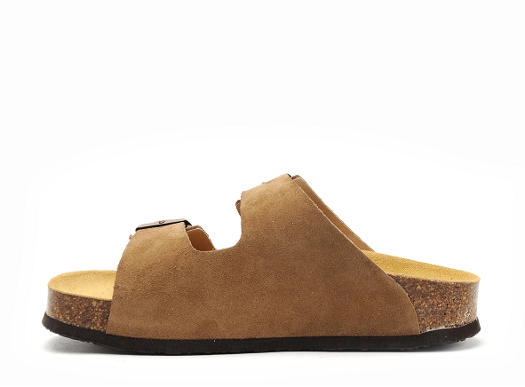Plakton mules et sabots plats femme cp beta 340010 marron
