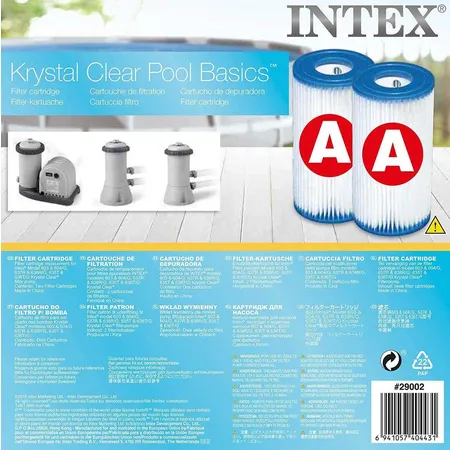 Intex Filterkartusche Typ A 2er Set