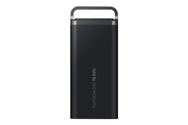 Samsung T5 Evo MU-PH2T0S - SSD - krypteret - 2 TB - ekstern (bærbar) - USB 3.2 Gen 1 (USB-C stikforbindelse) - 256-bit AES - sort