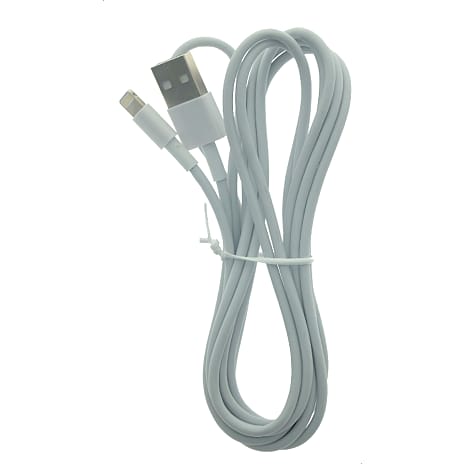 Sinox One Lightning kabel 2 meter - hvid