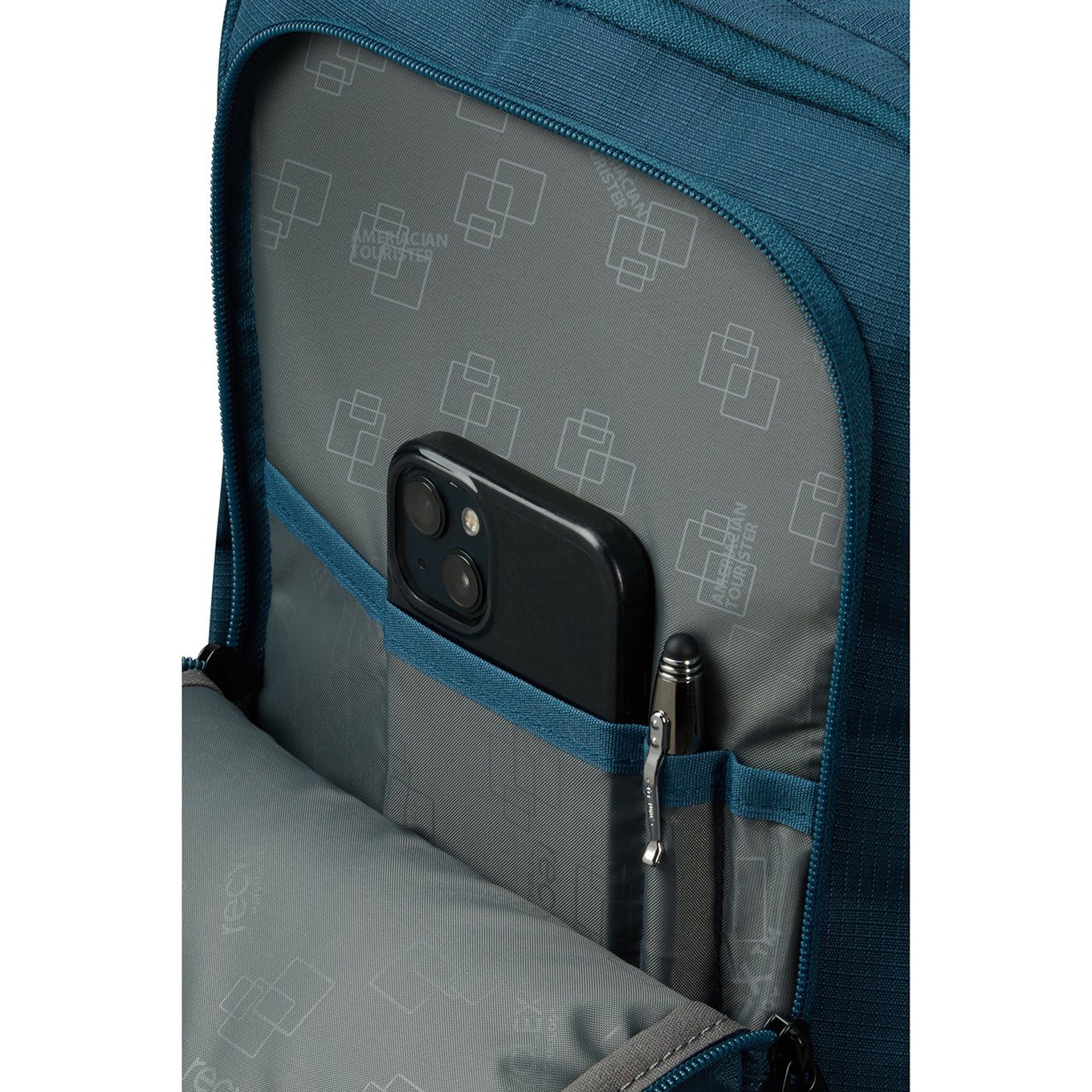 American Tourister Take2Cabin Casual Backpack S Underseater Harbor Blue