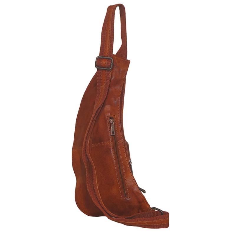 Bear Design Crossbody - Rugzak Bodybag Renee Cognac