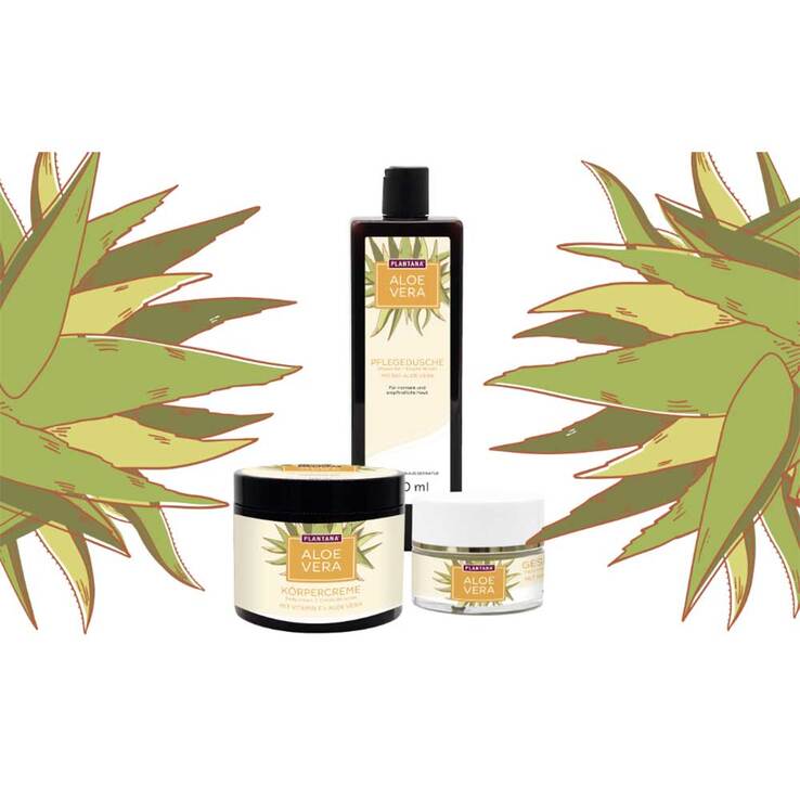 Plantana Aloe Vera Körpercreme mit Vitamin-E, 500 ml