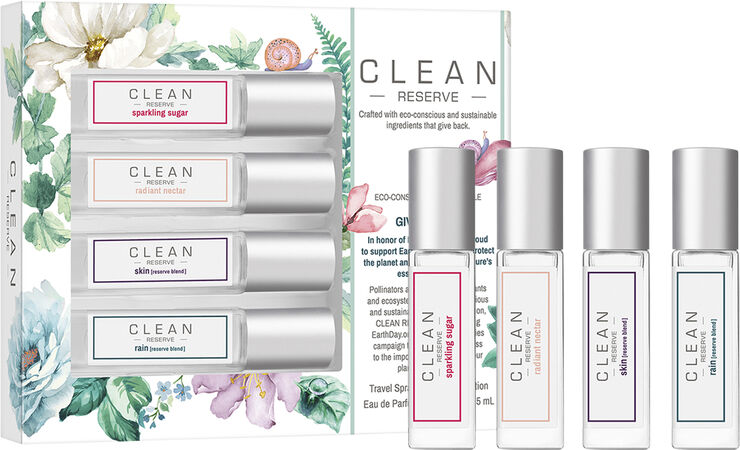 Clean Clean Gift Set Reserve Spring Layering EdP 4x5ml