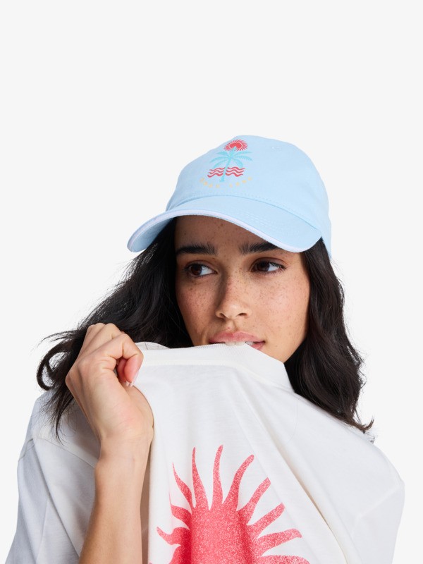 Live Forever Casquette Bleu Femme