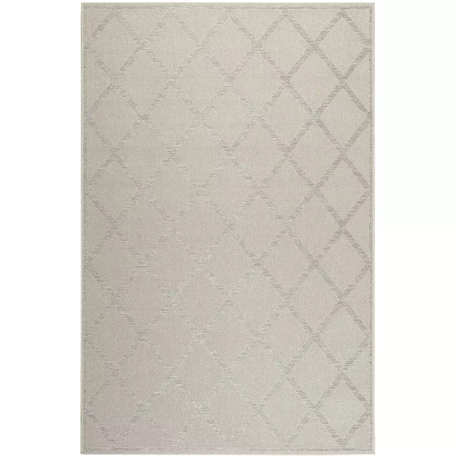 Esprit Outdoorteppich In & Outdoor Sparkle Outdoor (Rhomb) beige grau
