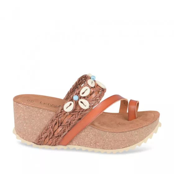 Mules MARRON LADY GLAM