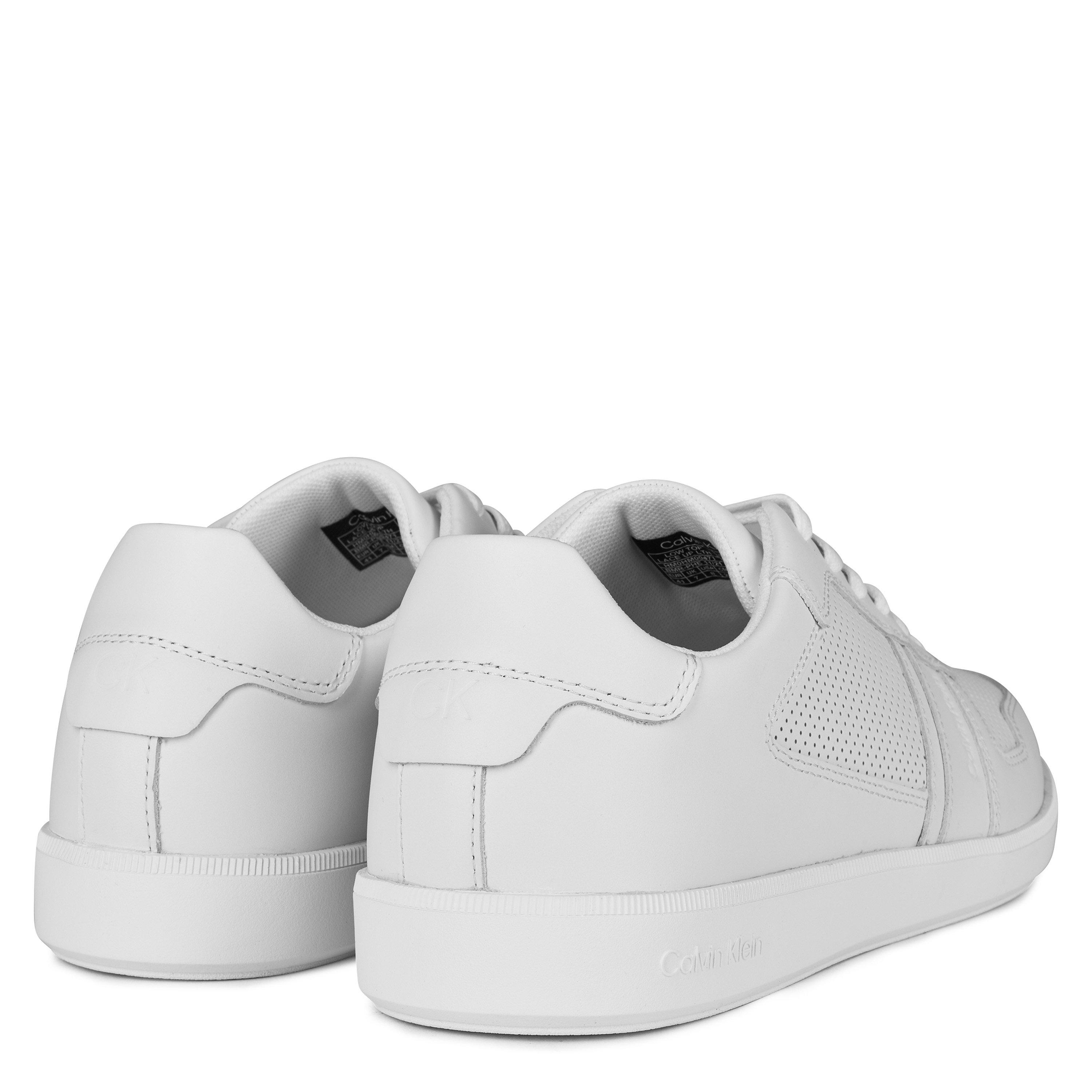 Calvin Klein Low Lace Up Leather Trainers