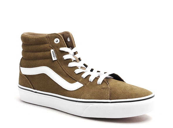 Vans boots bottine homme filmore hi beige