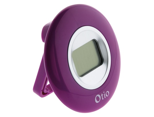 OTIO - Thermomètre extérieur Thermomètre d'intérieur violet