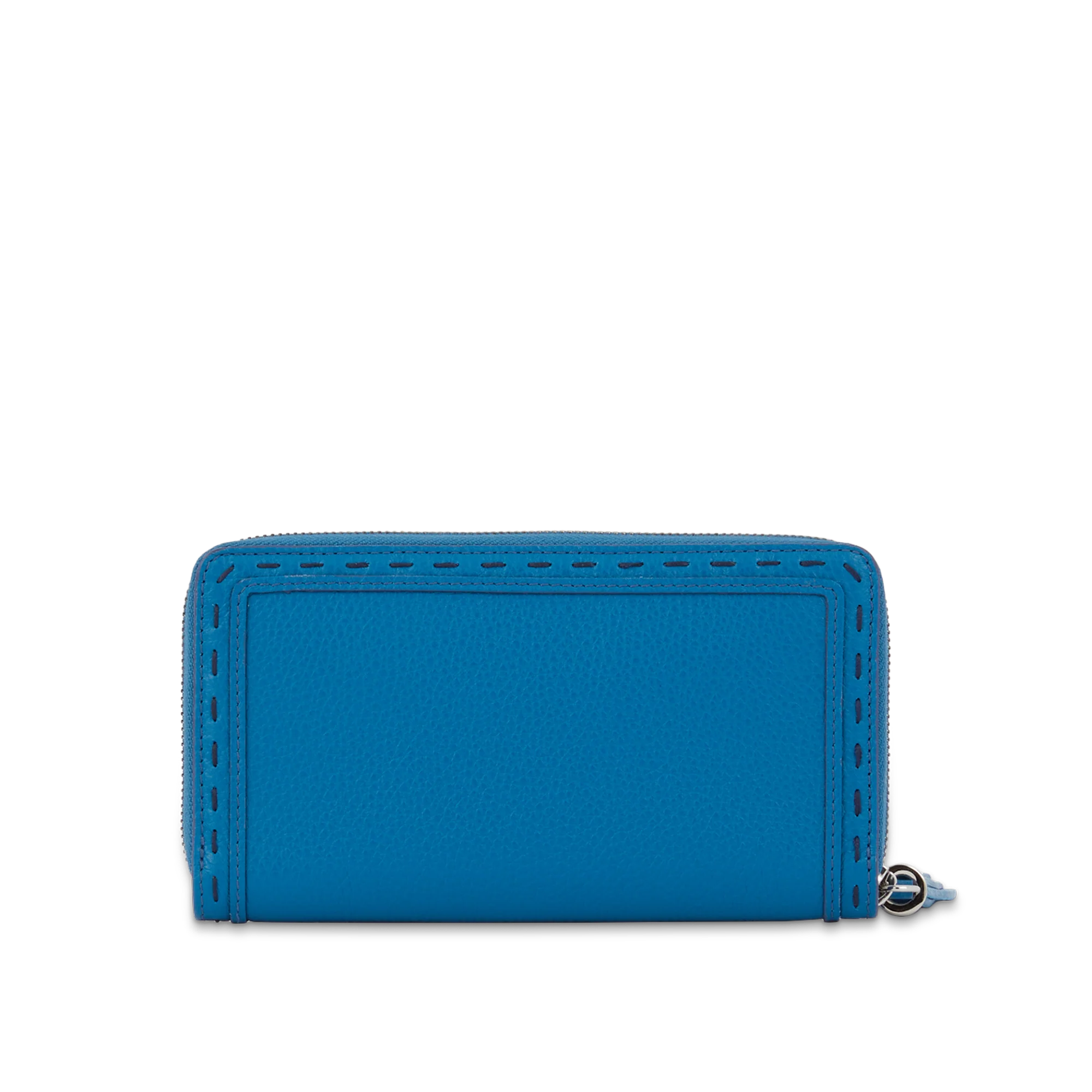 Portefeuille long zippé Premier Flirt de Lancel-Cobalt