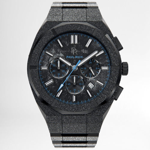 Montre Limited Motorsport Frosted 45mm Carbon Blue
