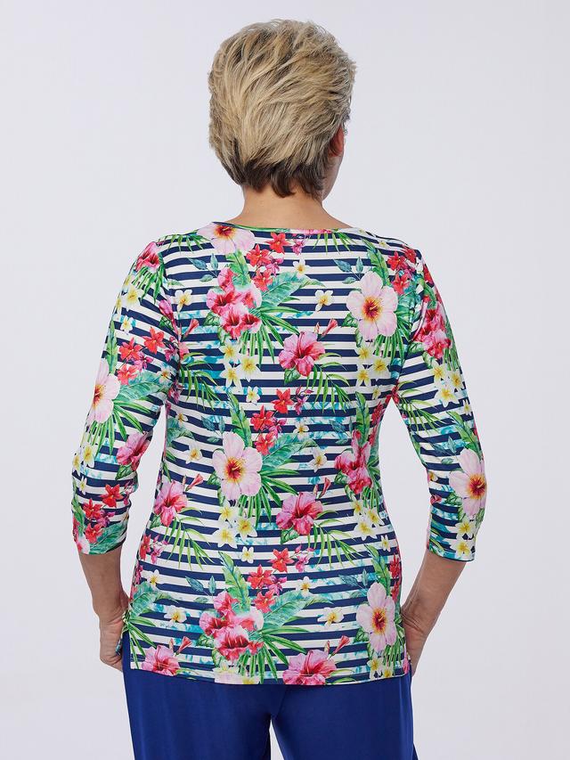 T-Shirt Hibiskuszauber