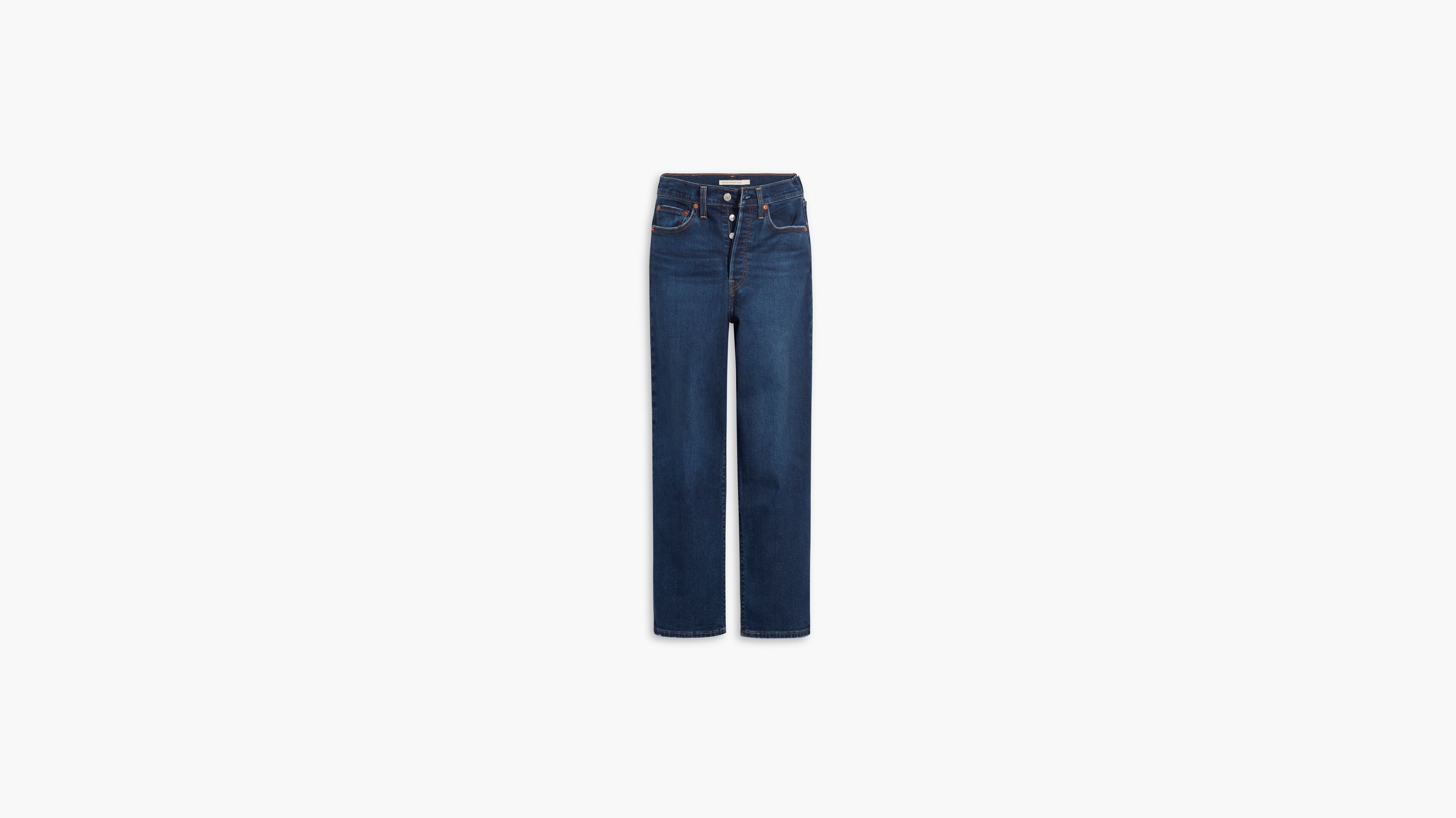 Jean Ribcage Droit Cheville - Winter Evening - Bleu