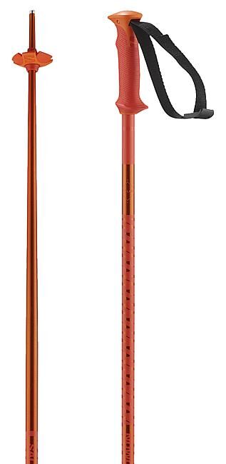 SALOMON - BATONS SKI POLAR CHERRY TOMATO / ORANGE