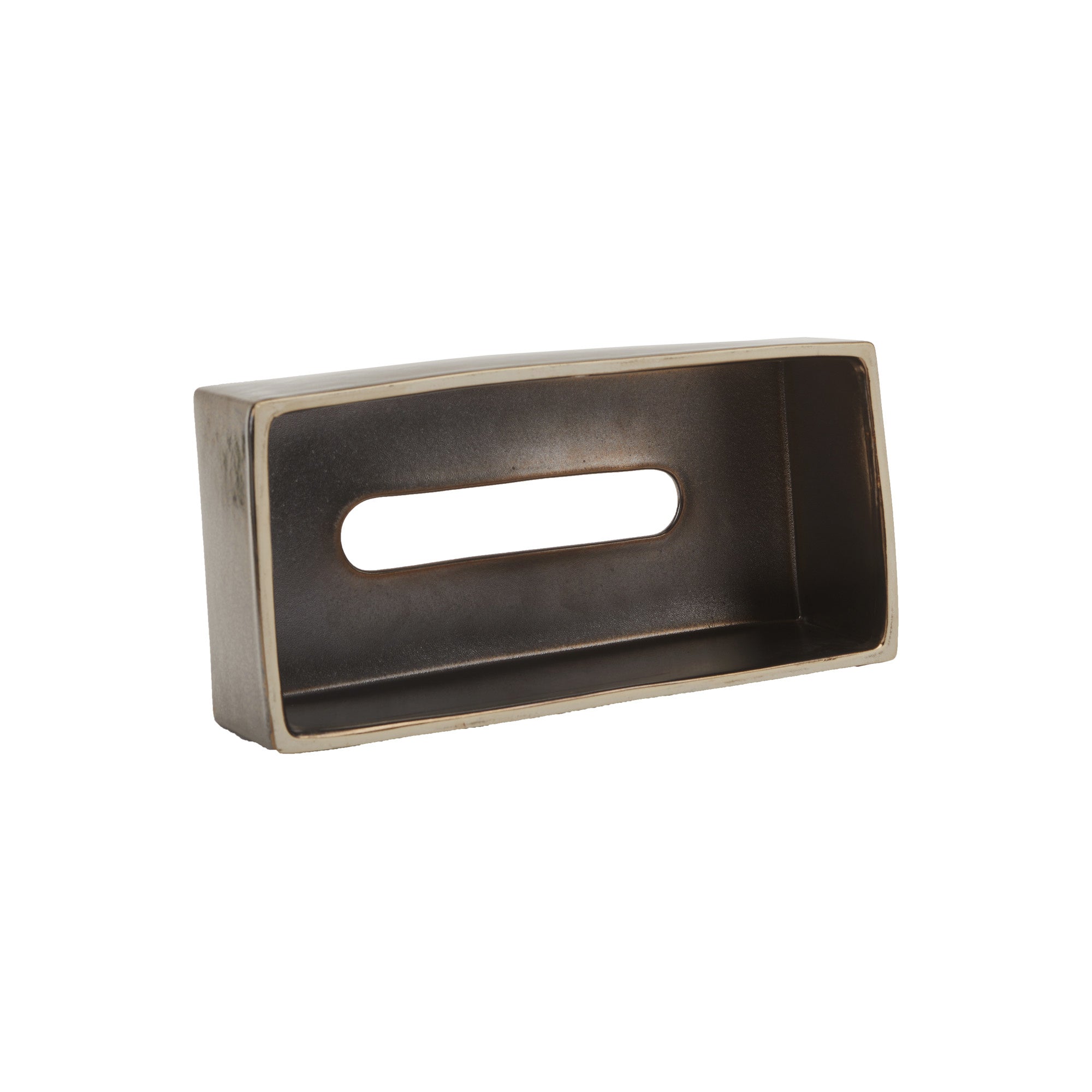 Ugo Tissuehouder Vintage Bronze | Bruin | Stoneware