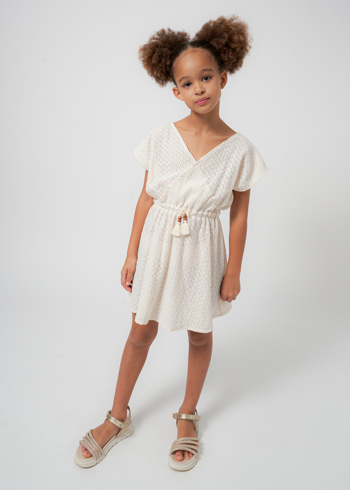 Vestido caftan infantil