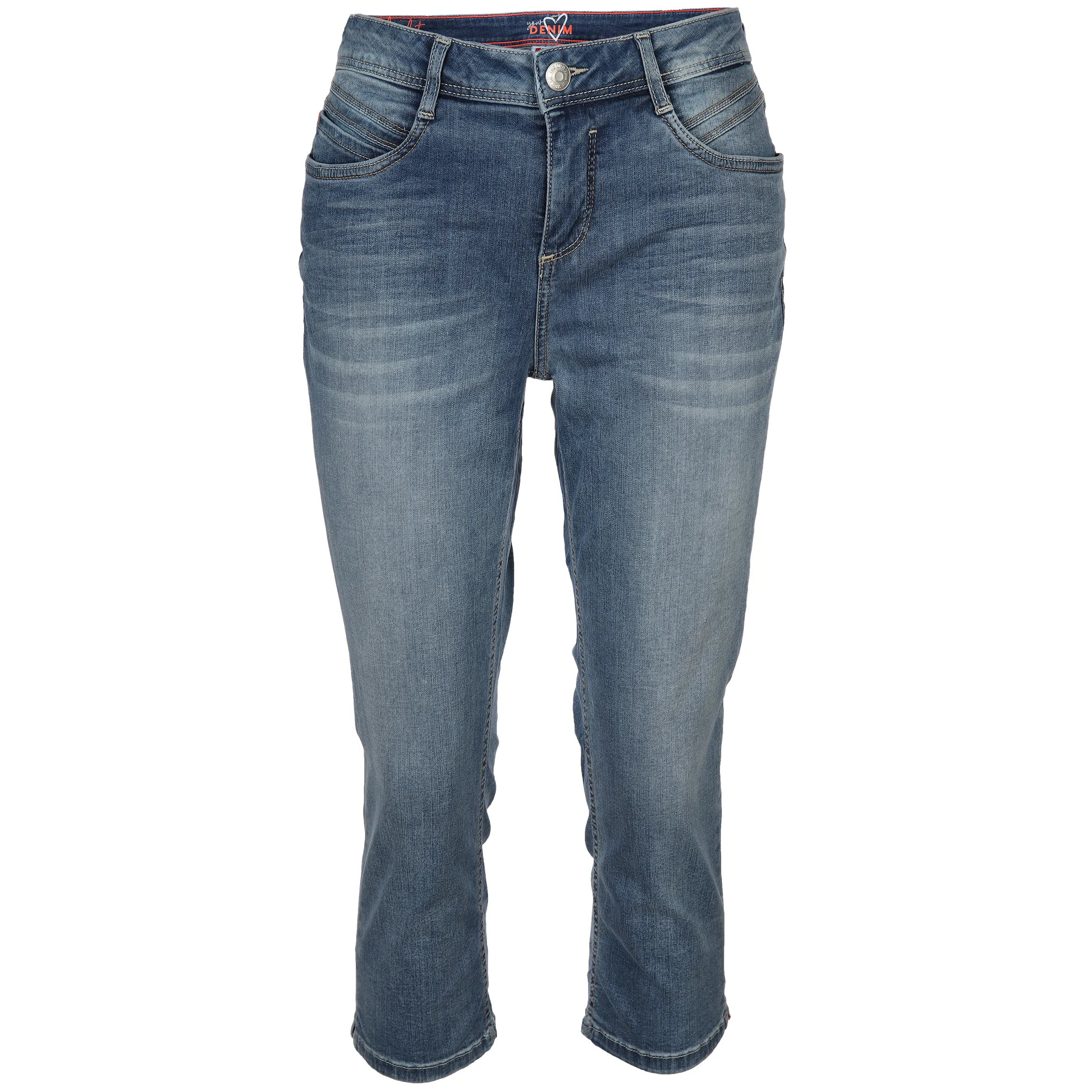 Damen Capri Jeanshose