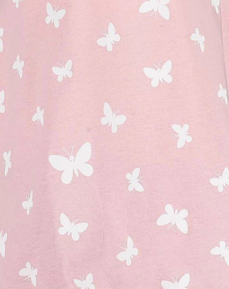 Shirtkleid MINI PAPILLIO in rosa