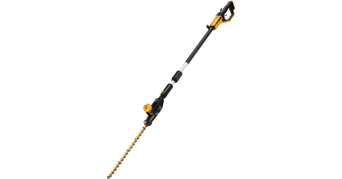 DEWALT18 V XR Brushless heggenschaar op steel  (Geel/zwart, Accu en lader niet inbegrepen)