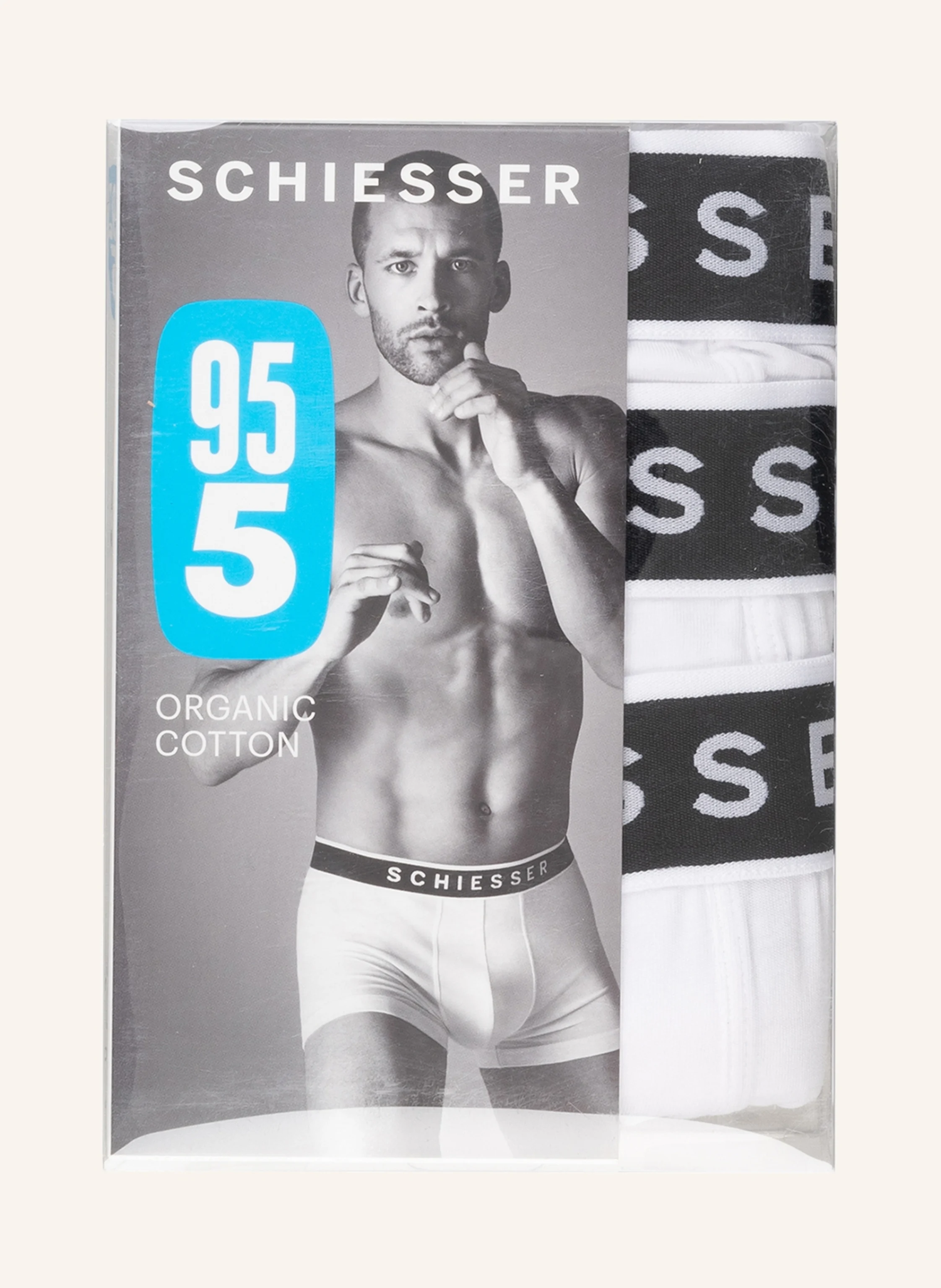 SCHIESSER 3er-Pack Boxershorts 95/5