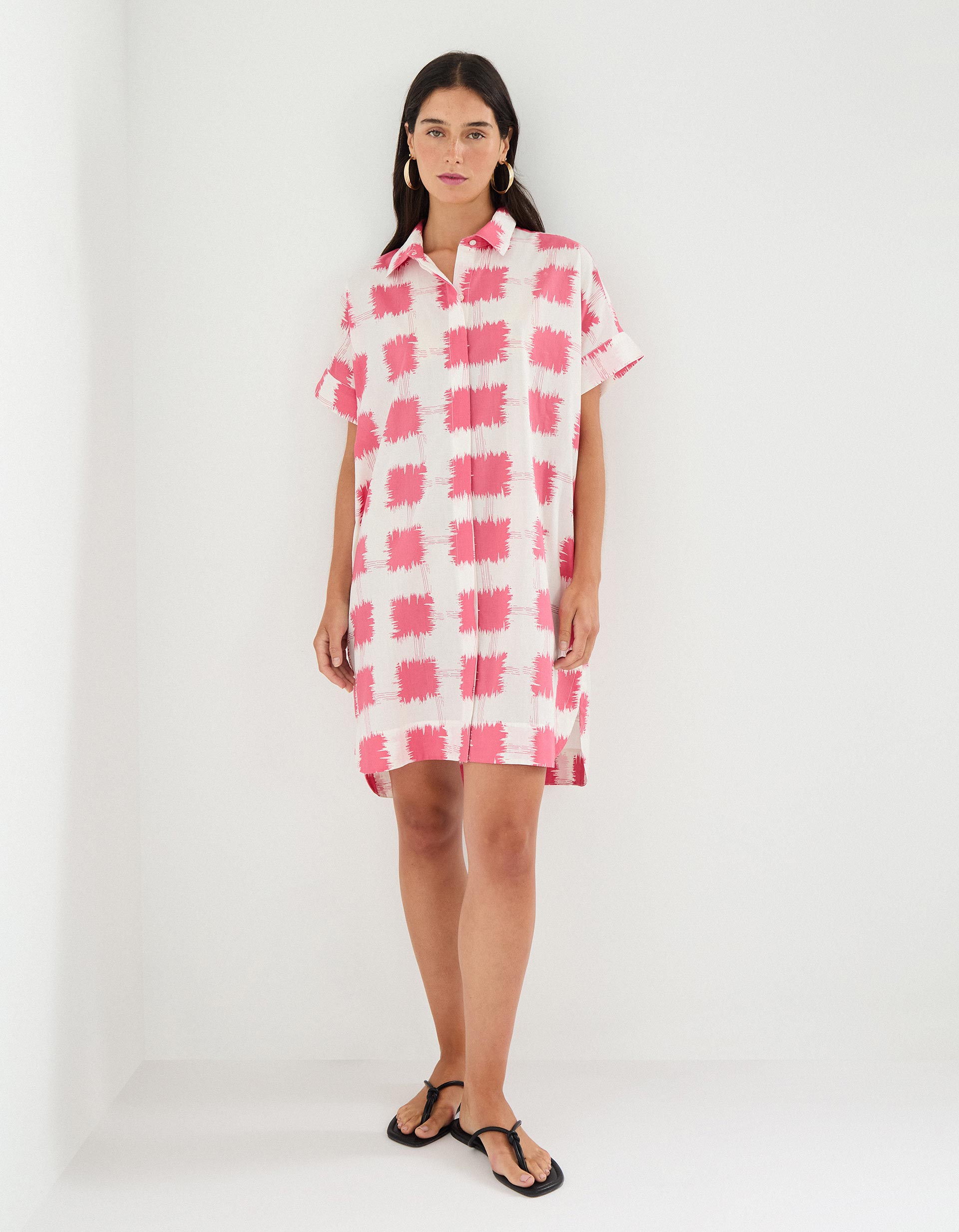 Vestido, Mulher, Rosa