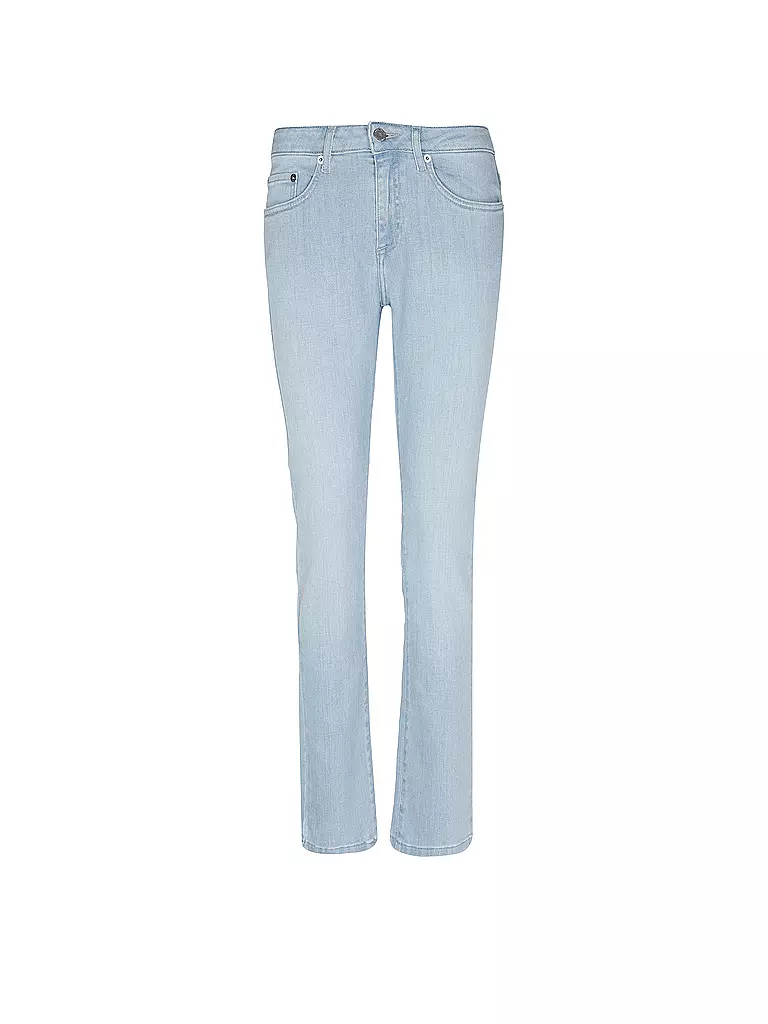 MUD JEANS Jeans Straight Fit FAYE hellblau