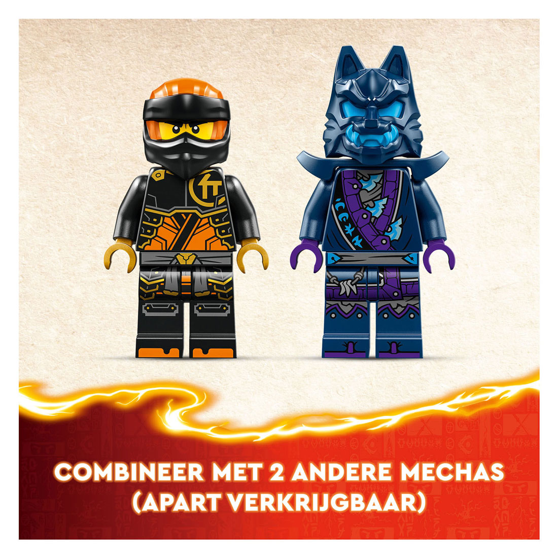 LEGO Ninjago 71806 Coles Elementaire Aardemecha