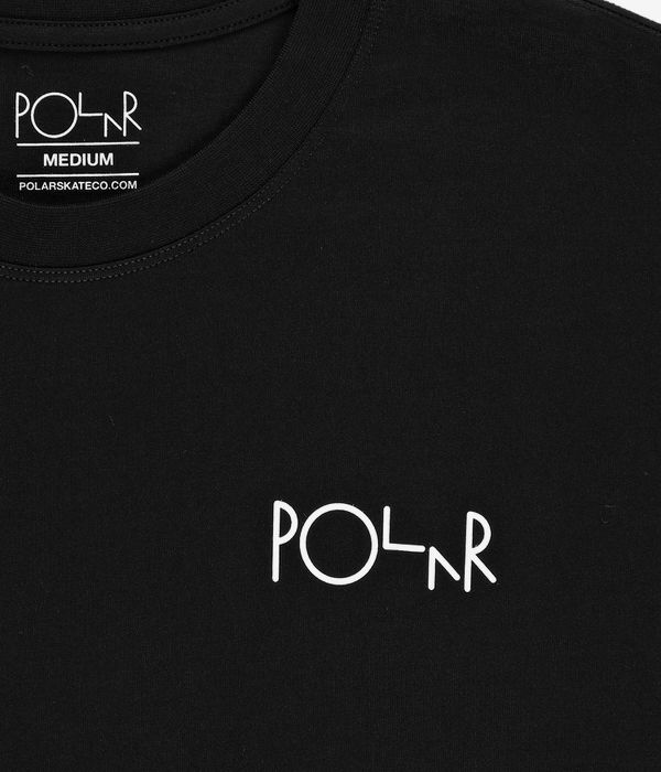 Polar Stroke Logo T-Shirt (black white)