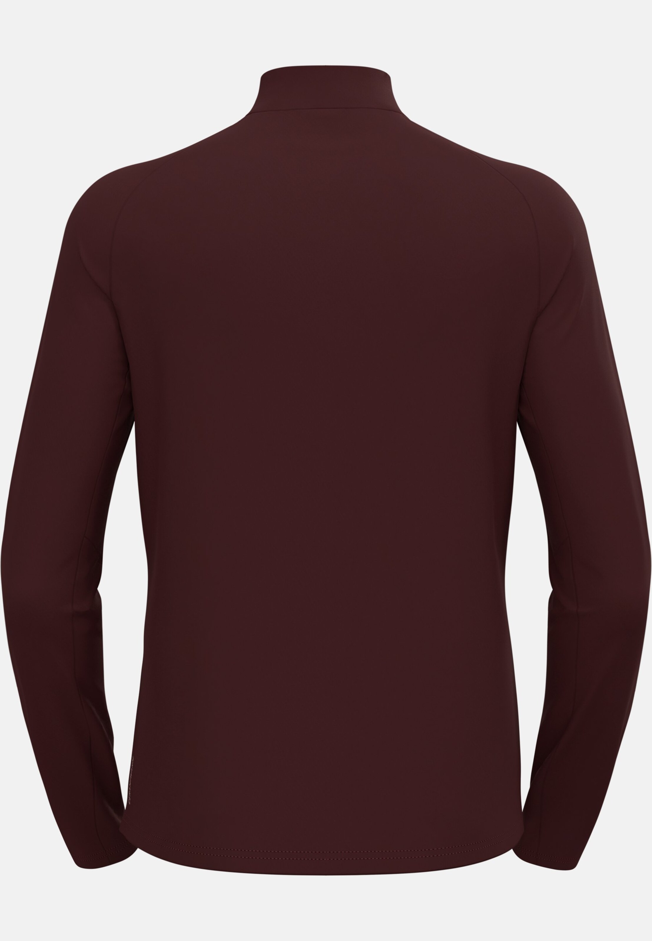 Essentials Light Mid Layer mit Halbreissverschluss in fudge