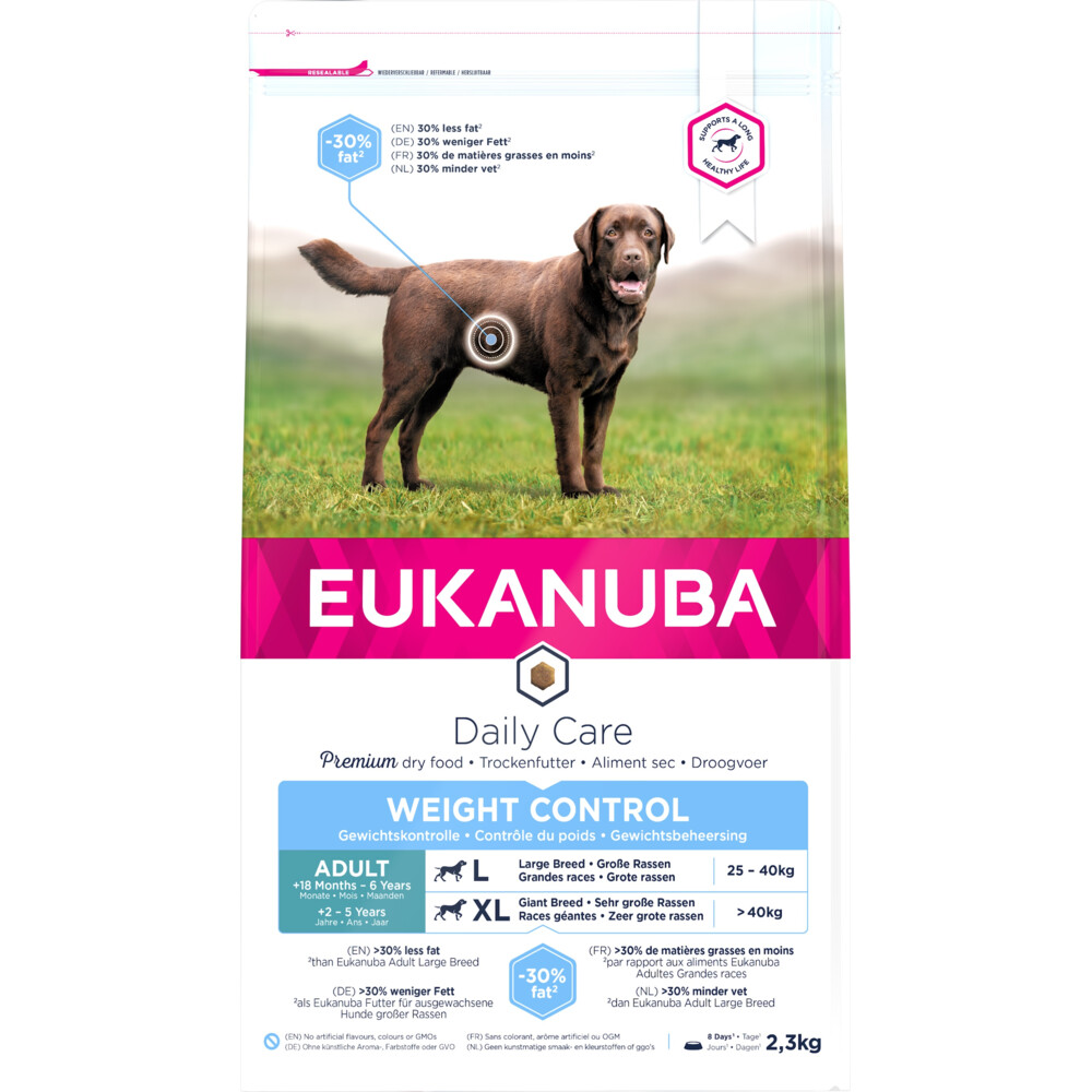 Eukanuba Daily Care Weight Control Large Kip2,3 kg