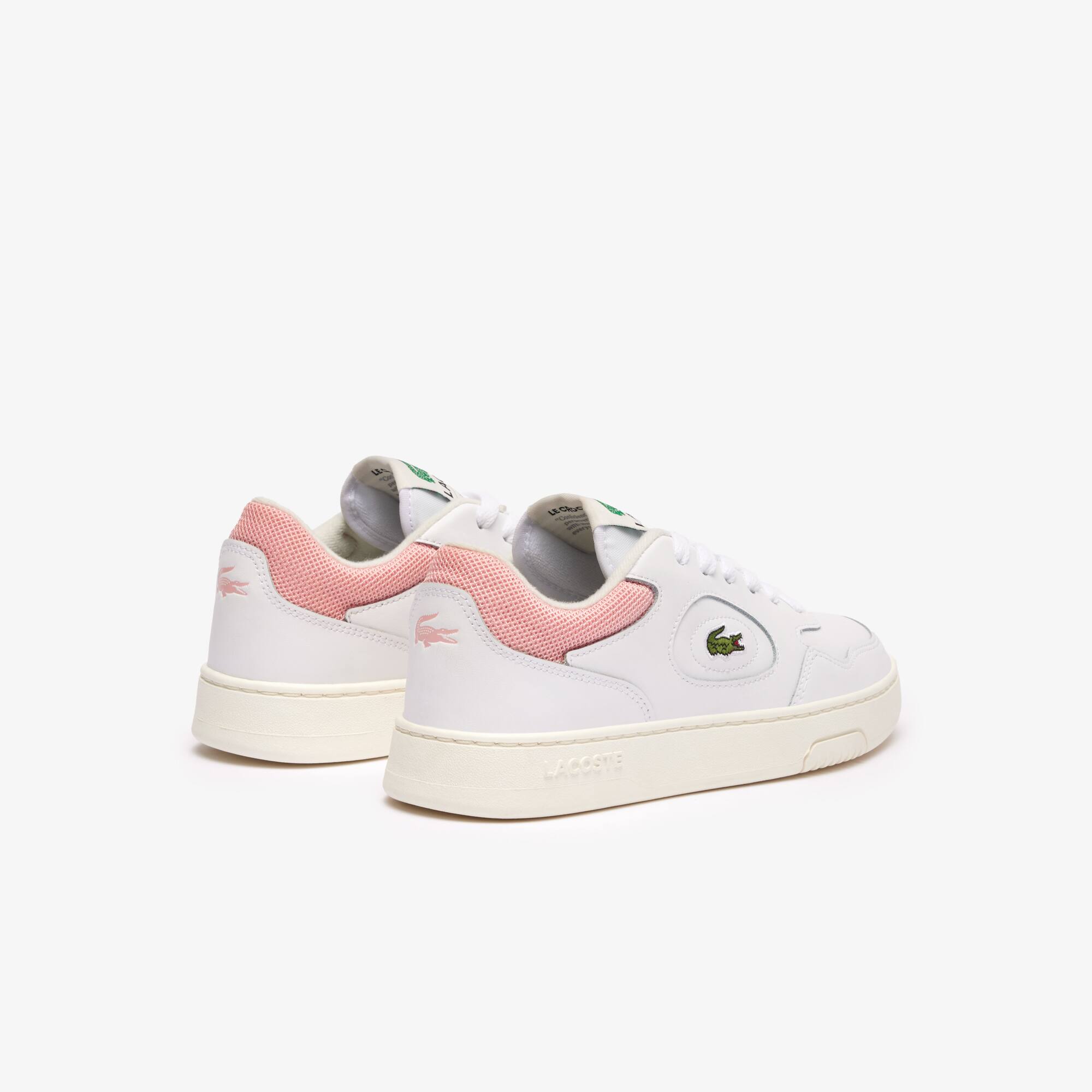 Sneakers Lineset femme cuir contrasté Sneakers - Blanc - Lacoste - Femme