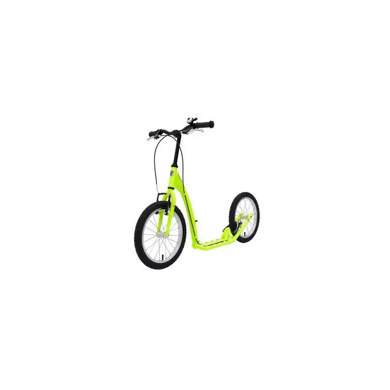 Footbike KOSTKA STREET FUN KID (G4) - Fluorescent yellow