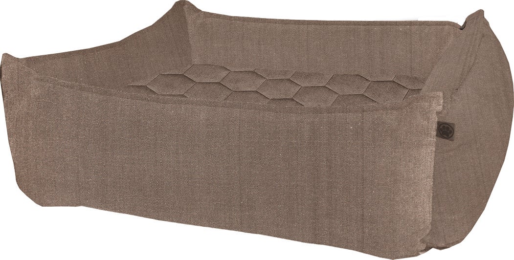 Overseas Petlife orthopedische hondenmand Cocoon Bob beige 80 x 70 x 26 cm