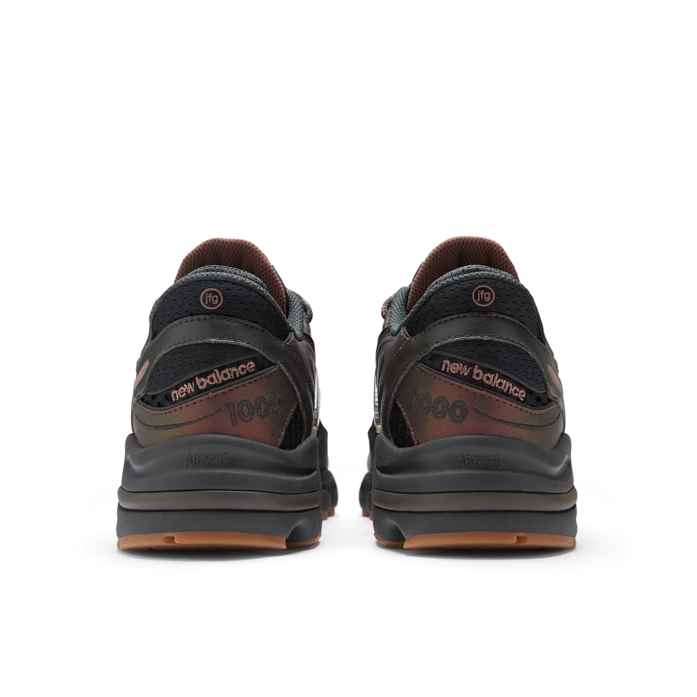 Joe Freshgoods x New Balance 1000 Pirate black con nutmeg