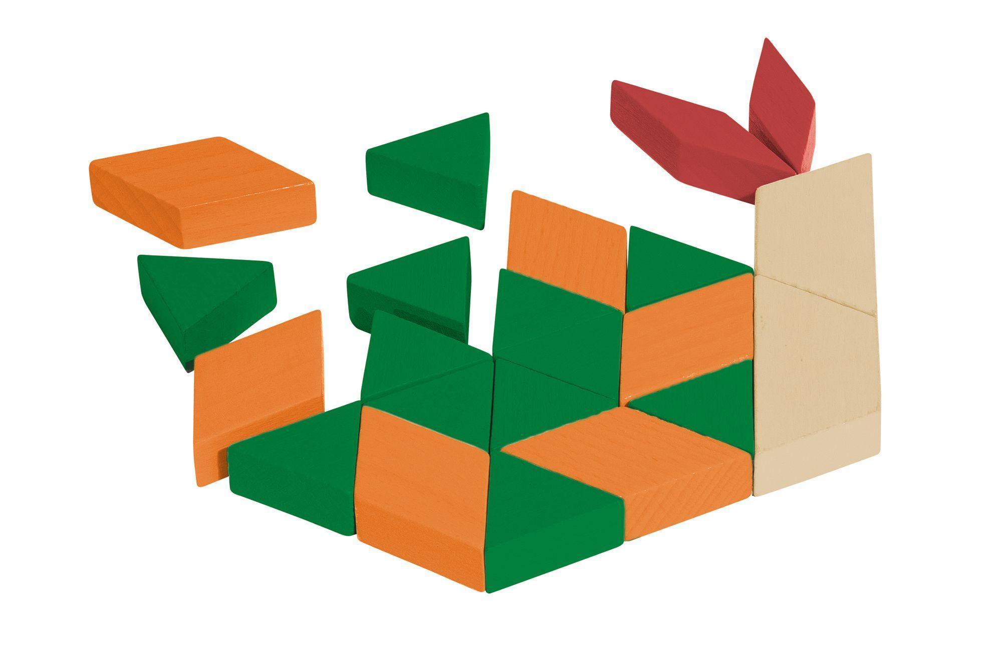 Lege-Bausteine MOSAIK aus Holz