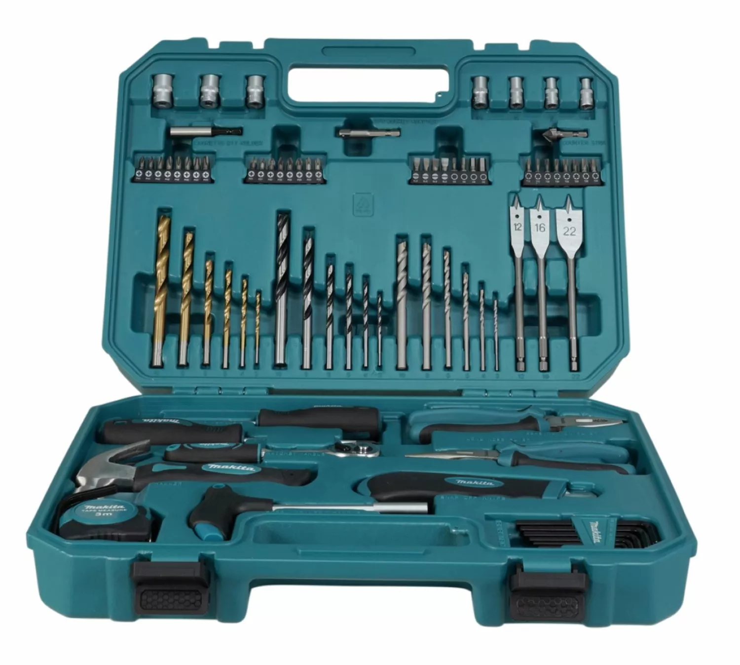 Makita E-15095 60-delige Gereedschapset in koffer