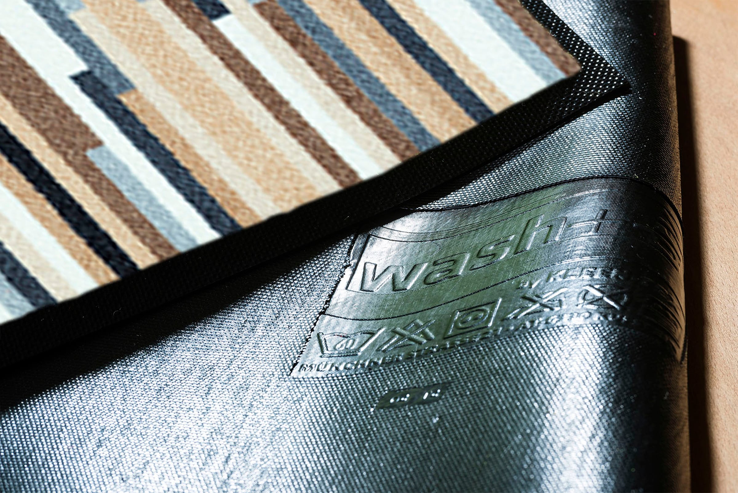 wash+dry by Kleen-Tex Fussmatte »Mikado Stripes« rechteckig 7 mm Höhe Schmutzfangläufer, modernes Streifen Design, rutschhemmend, waschbar