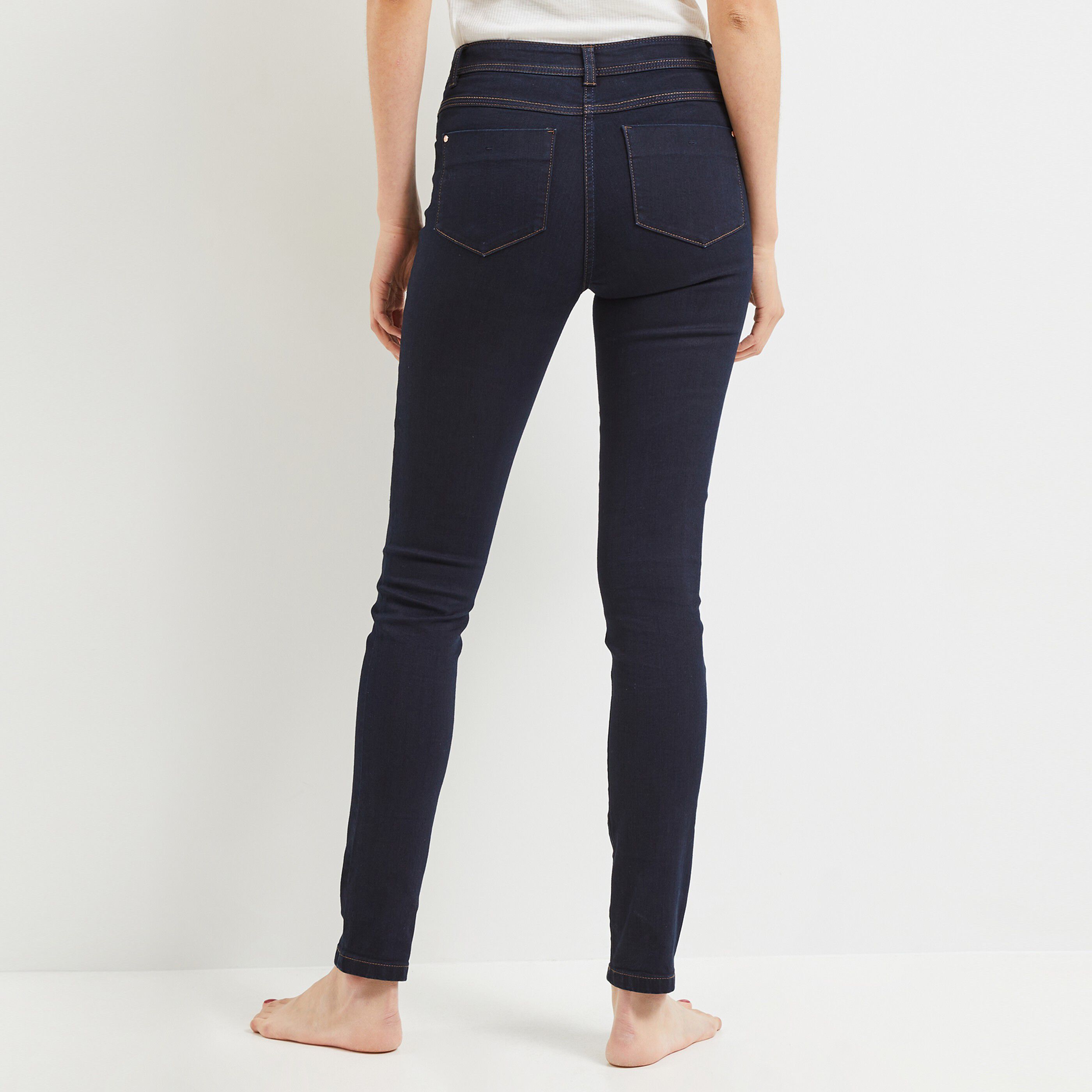 Jean slim LONDON femme - BLUE BLACK