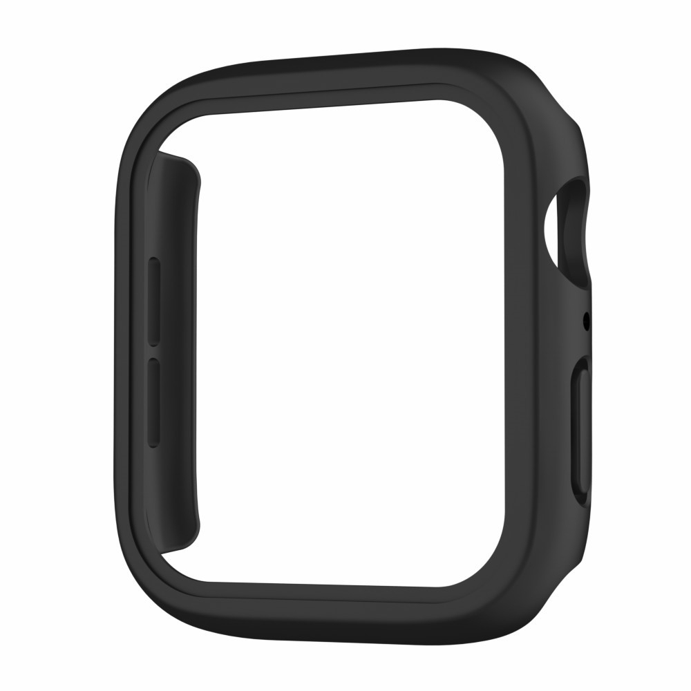 Apple Watch (40mm) Hardcase Bumper   Display Schutzglas (IP68) - Schwarz