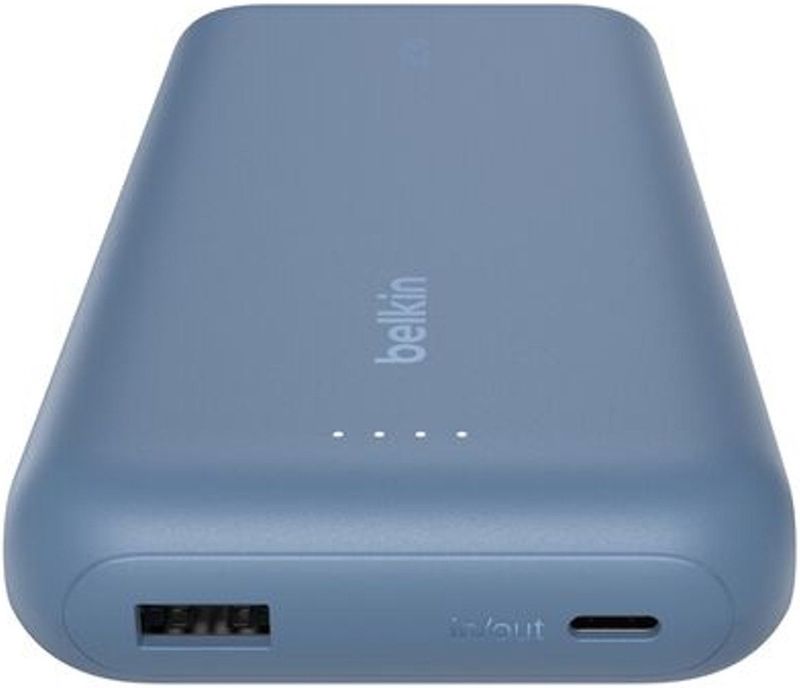 Belkin - Draagbare Power Bank - Blauw - 20.000 mAh - 30 W PD - USB-C