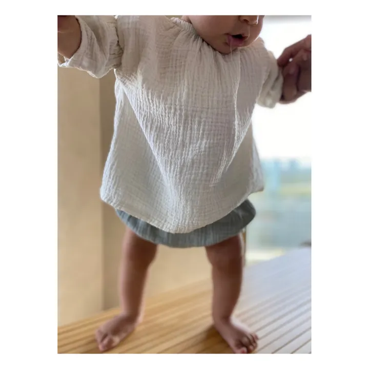 GOLD, Olalala Robe Dez Coton Bio | Gris clair