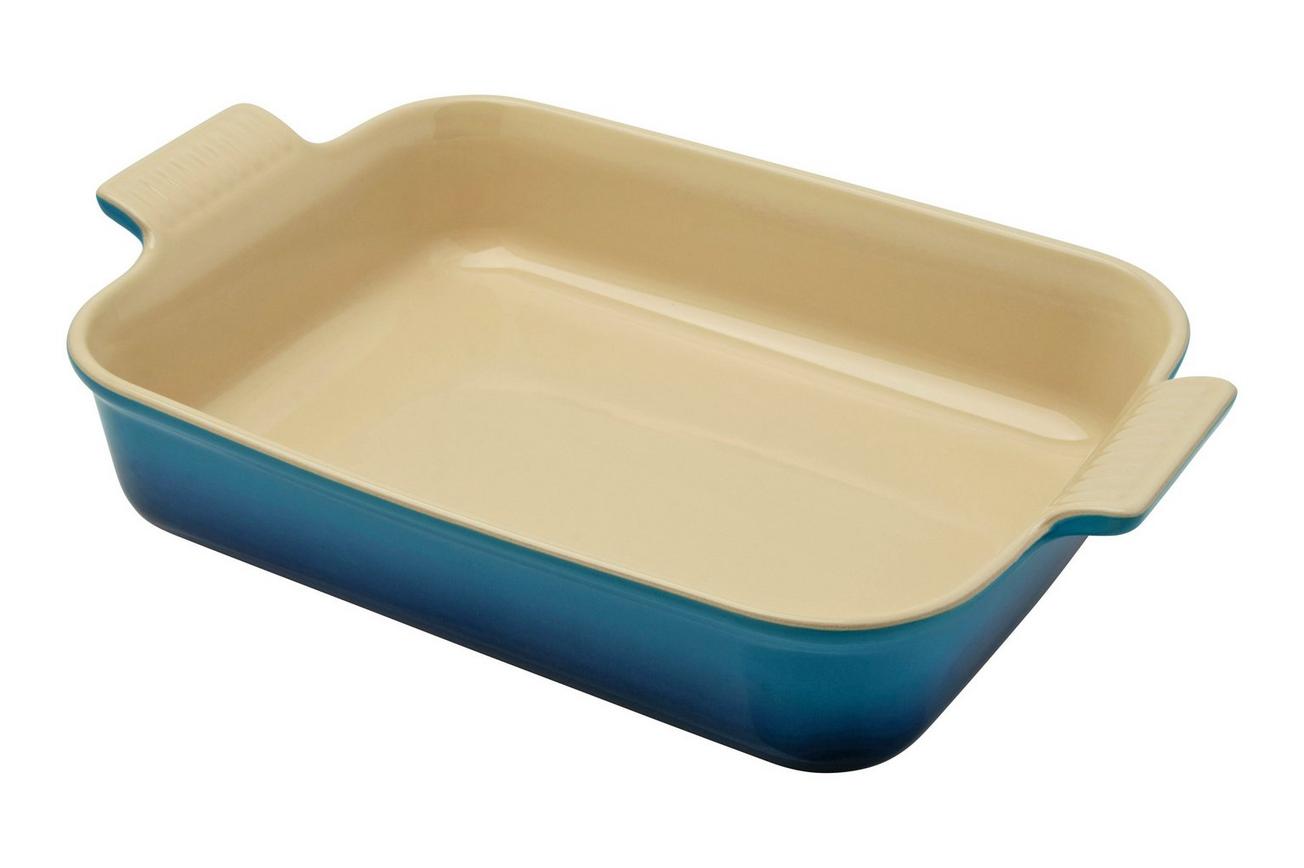 Le Creuset ovenschaal 71102322200001 Azure 32x24cm 4L rechthoekig