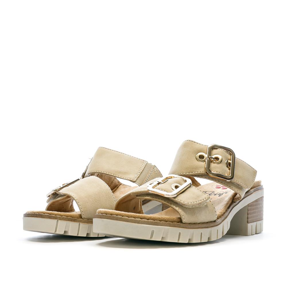 Relife Mules Beige Femme RELIFE Lehm