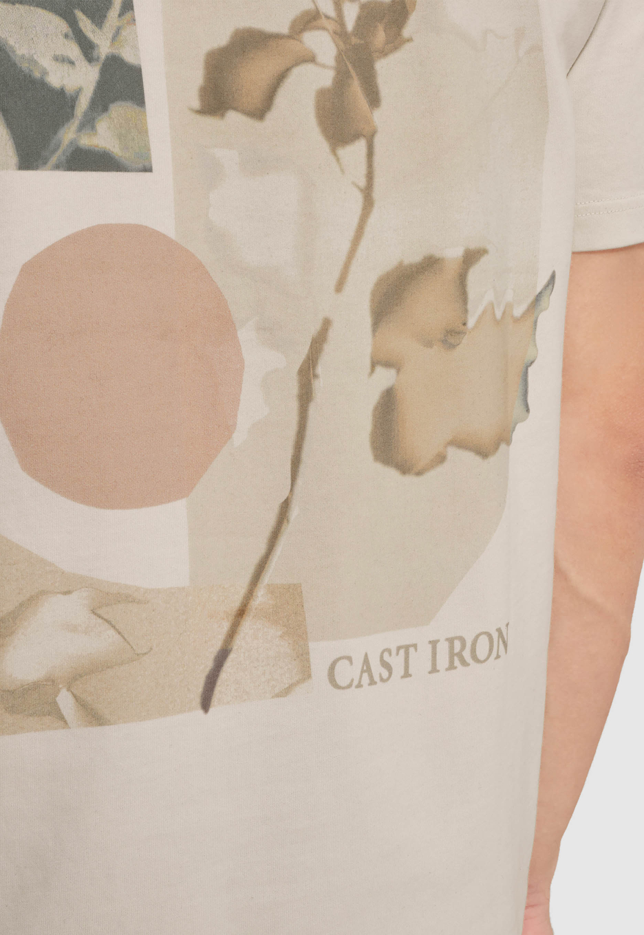 Cast Iron Peached Jersey T-shirt