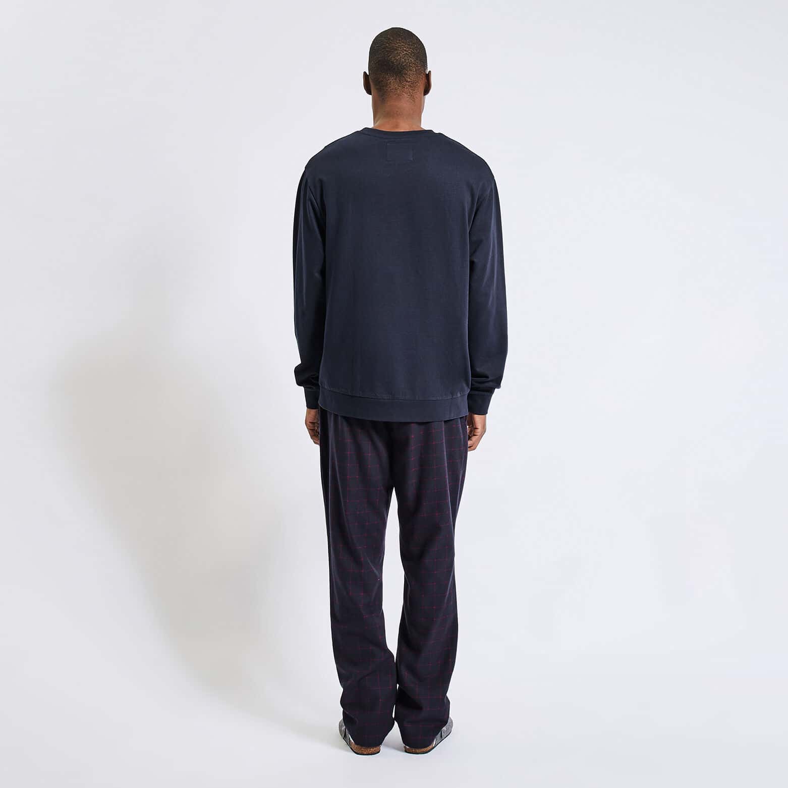 Ensemble pyjama sweat et jogging Bleu foncé