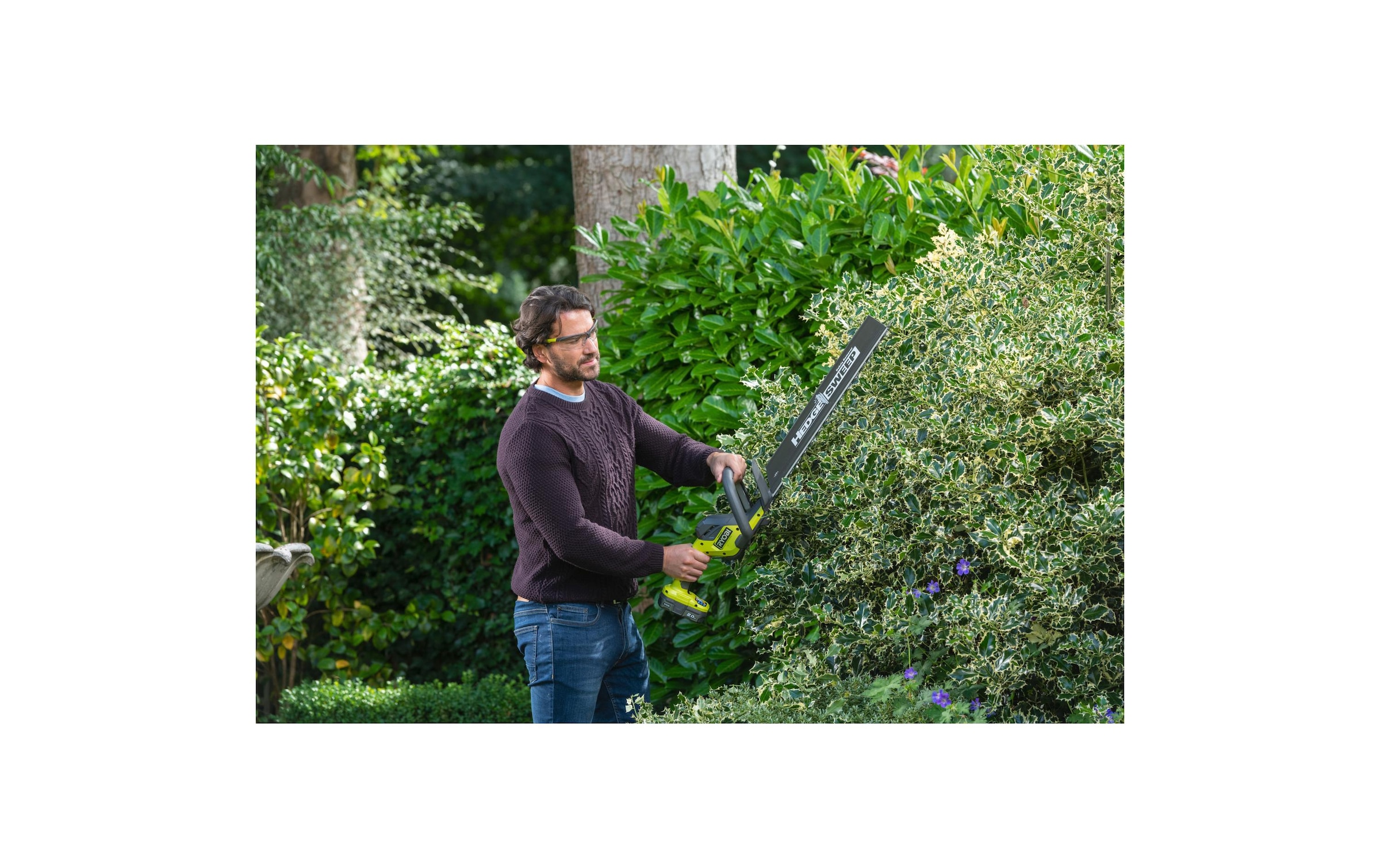 Akku-Heckenschere »RYOBI RY18HT50A-0« ()