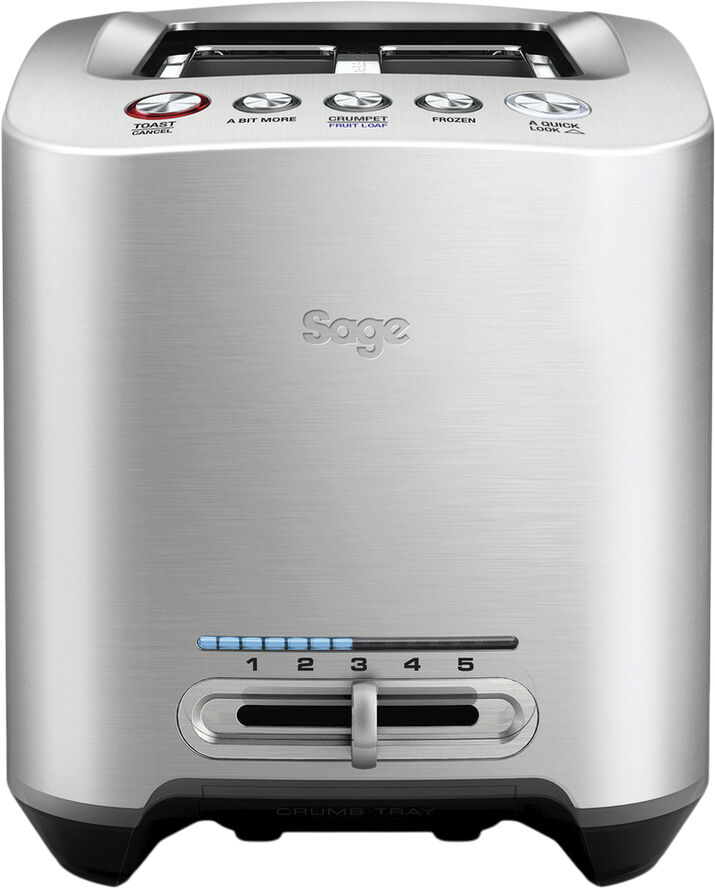 SAGE The Smart Toaster - Brødrister Grå/sølv